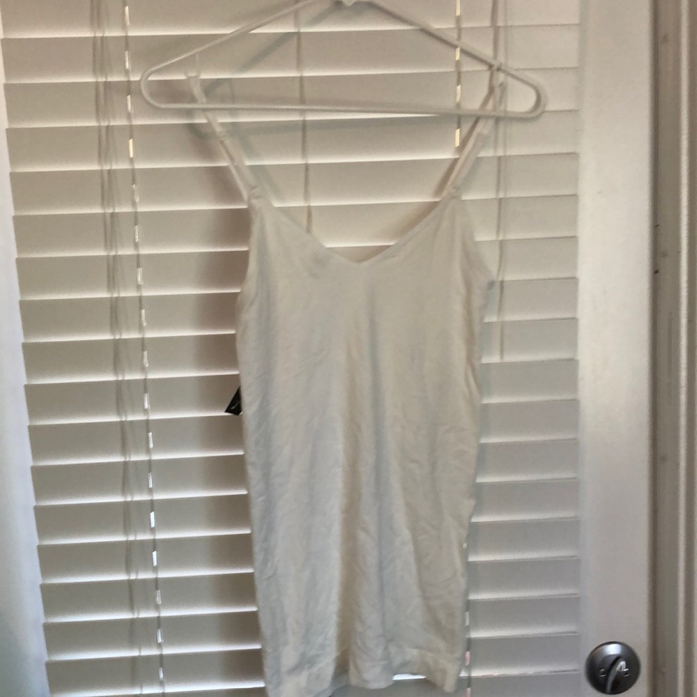 New with tags white tank top Size S